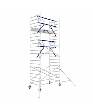 Échafaudage roulant MDS 135 x 190 x 7,2 m hauteur travail