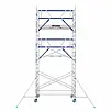 ASC Échafaudage roulant MDS 135 x 190 x 7,2 m hauteur travail