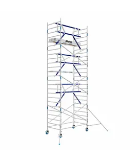 Échafaudage roulant MDS 135 x 190 x 8,2 m hauteur travail