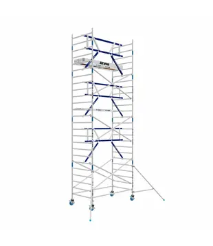 Échafaudage roulant MDS 135 x 190 x 8,2 m hauteur travail