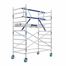 ASC Échafaudage roulant MDS 135 x 250 x 4,2 m hauteur travail