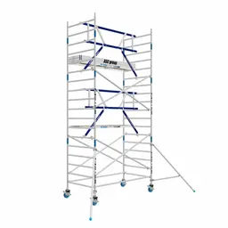 ASC Rolsteiger voorloopleuning enkel 135 x 250 x 6,2 m werkhoogte