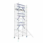 Échafaudage roulant MDS 135 x 250 x 8,2 m hauteur travail