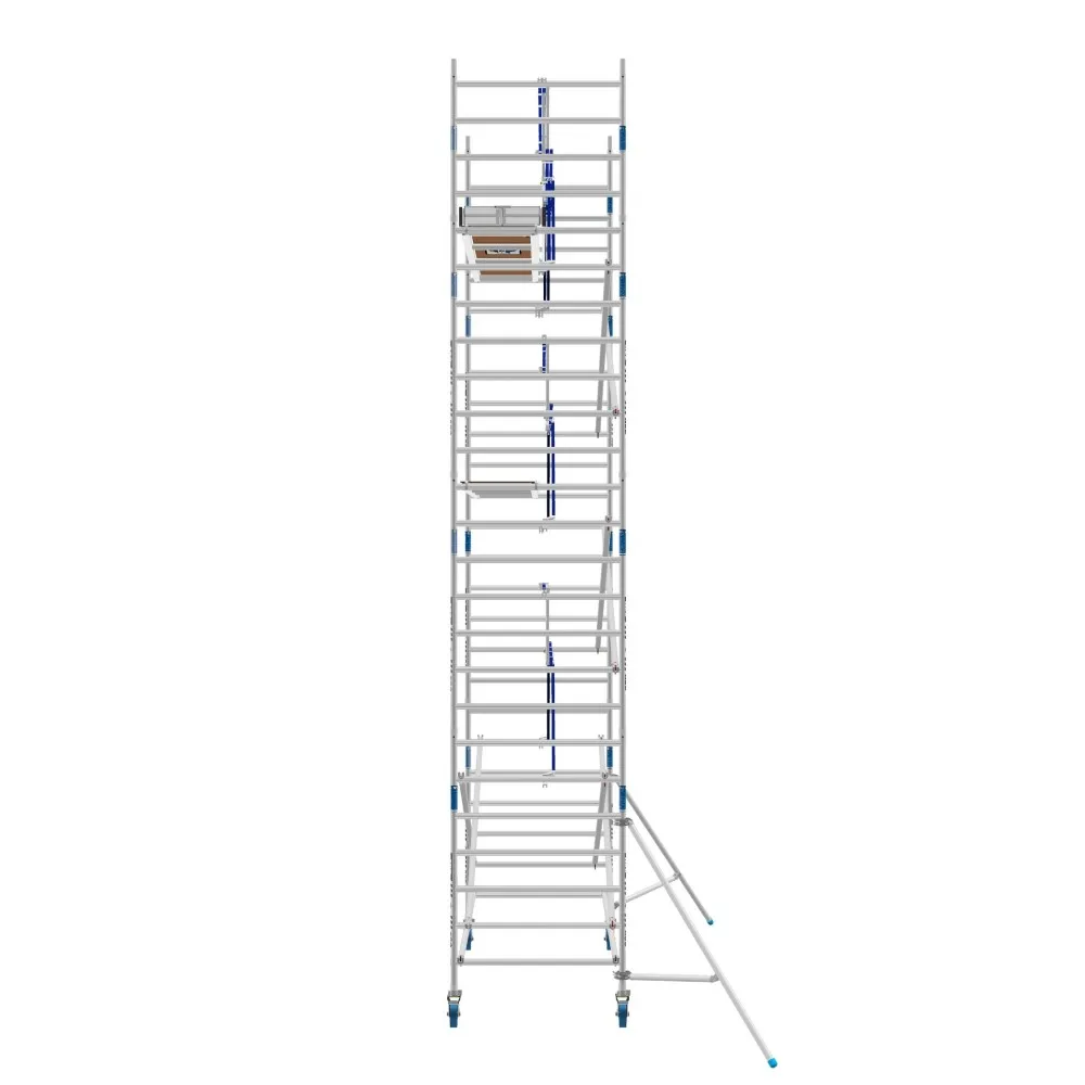 ASC Rollgerüst mit Montageschutzgeländer 135-250 x 8,2 m Arbeitshöhe