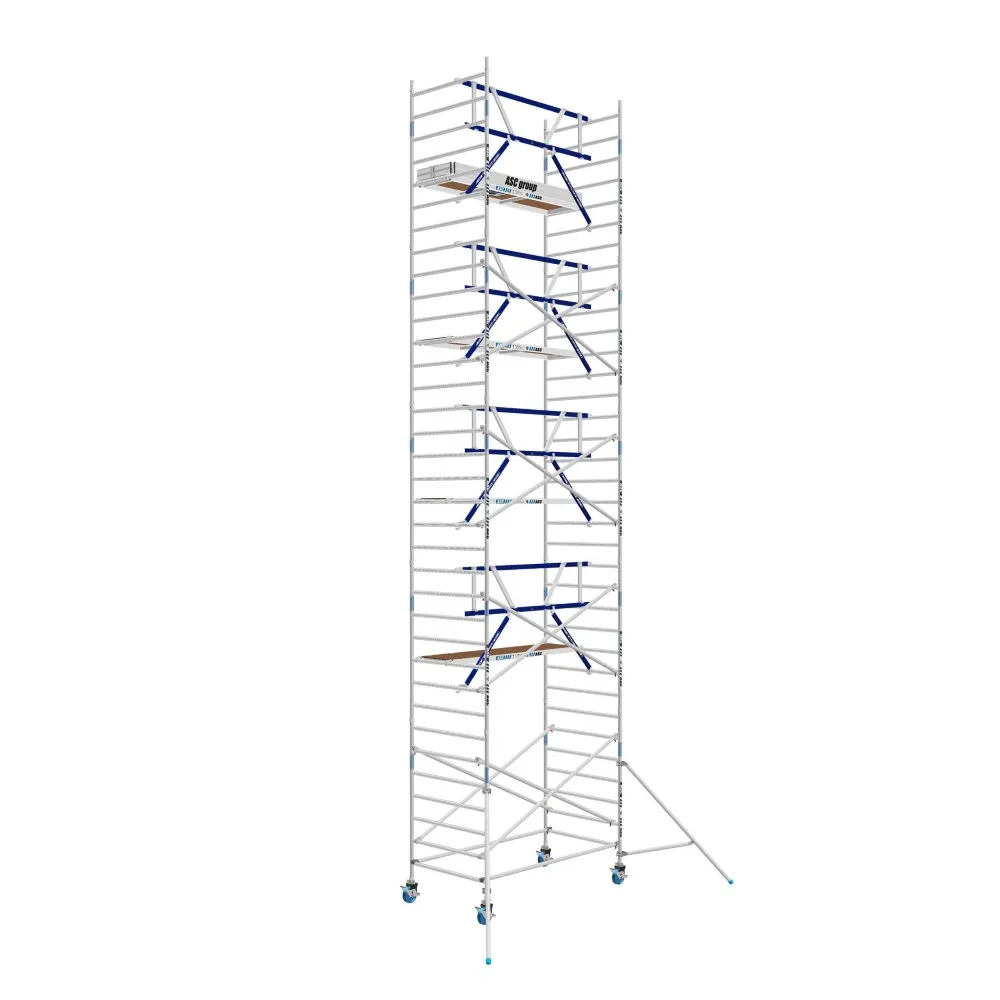 ASC Rolsteiger voorloopleuning enkel 135 x 250 x 11,2 m werkhoogte