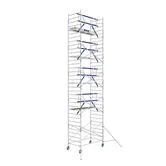 Échafaudage roulant MDS 135 x 305 x 11,2 m hauteur travail