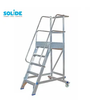 Solide mobiele bordestrap 5 treden MBT05