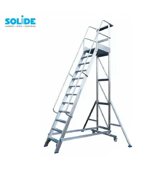 Solide mobiele bordestrap 12 treden MBT12