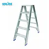 Solide Solide Stufen-Stehleiter beidseitig begehbar 2 x 5 Sprossen DT05