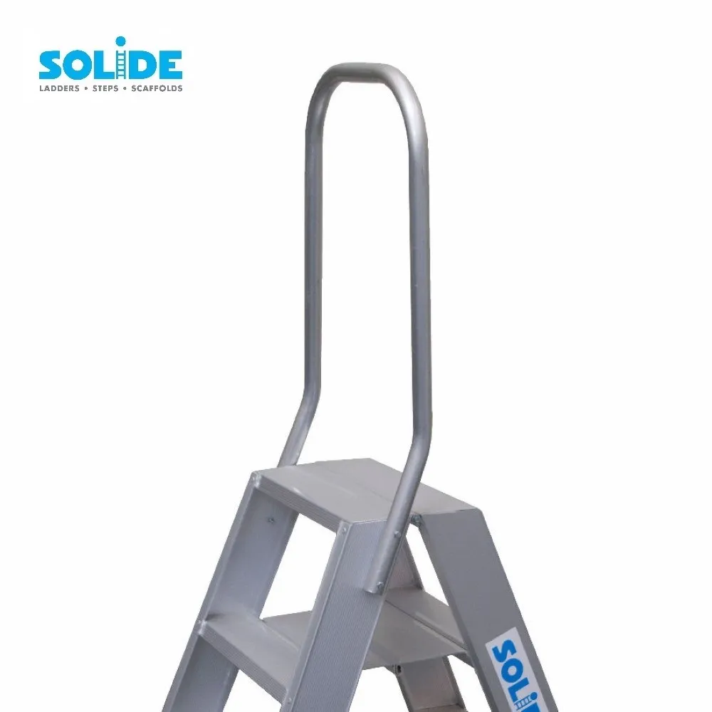 Solide Solide Stufen-Stehleiter beidseitig begehbar 2 x 5 Sprossen DT05