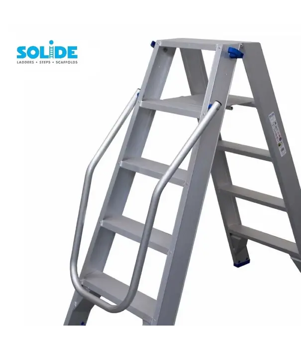 Solide Escabeau double Solide 2 x 6 marches DT06