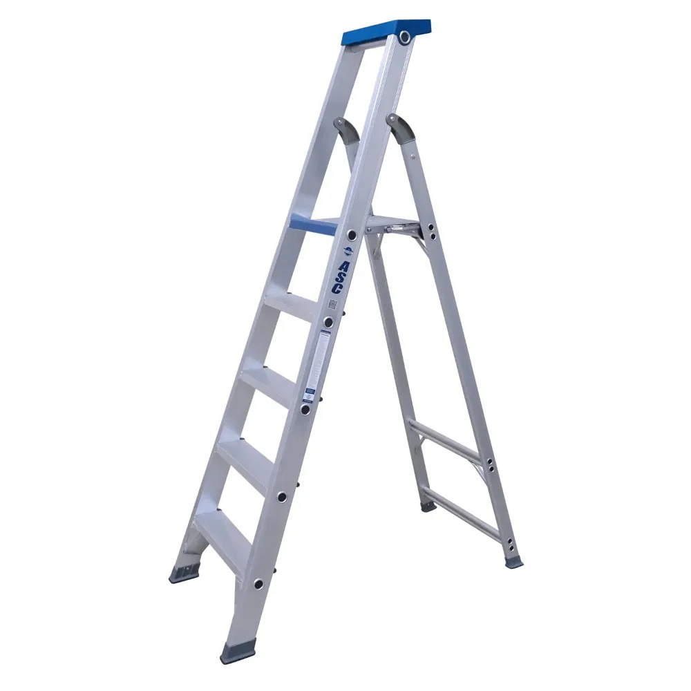 Escabeau simple 5 marches BT-5 ASC - Ladder-Steiger