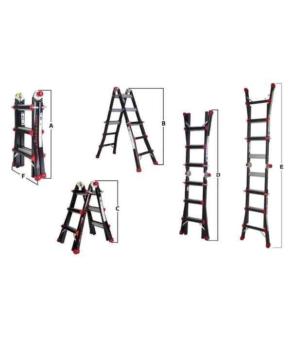 Das Ladders Yetipro - BigOne échelle télescopique 4x3