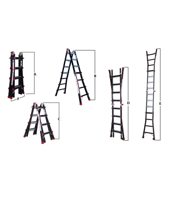 BigOne Yeti Pro - BigOne multifunctionele ladder 4x4
