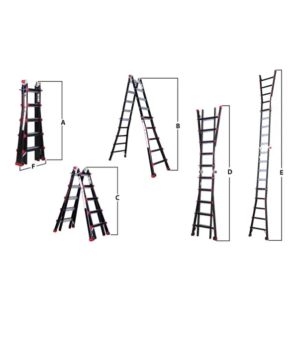 BigOne Yeti Pro - BigOne multifunctionele ladder 4x5