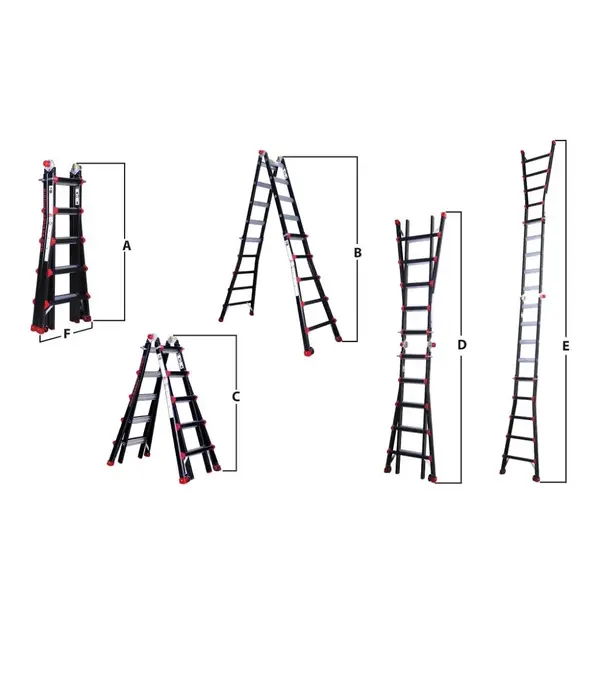 Das Ladders Yetipro - BigOne multifunctionele ladder 4x5