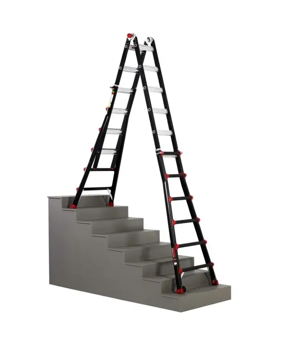 Das Ladders Yetipro - BigOne Gelenk-Teleskopleiter 4x6