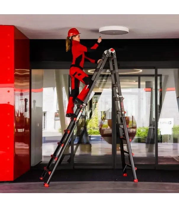 BigOne Yeti Pro - BigOne Gelenk-Teleskopleiter 4x6