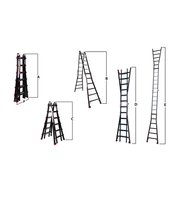 BigOne Yeti Pro - BigOne multifunctionele ladder 4x6