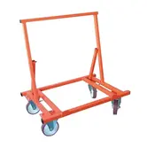 Mondelin chariot porte plaques 4 roues pliable