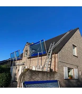 ASC Fallschutz Klasse C für Schrägdach 10 Meter Set