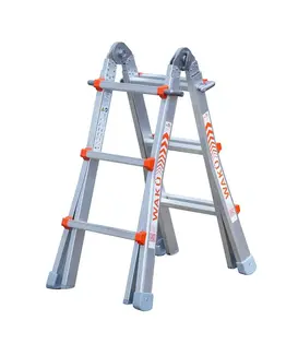 Waku 100 multifunctionele ladder 4x3