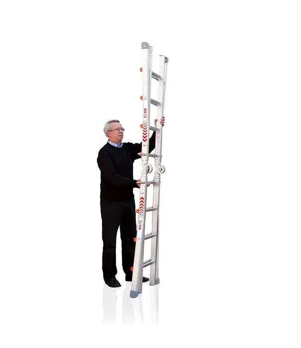 Wakü Waku 101 multifunctionele ladder 4x4