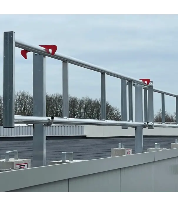 Roof Safety Systems RSS toit plat Compact 40 mètres + rack de transport