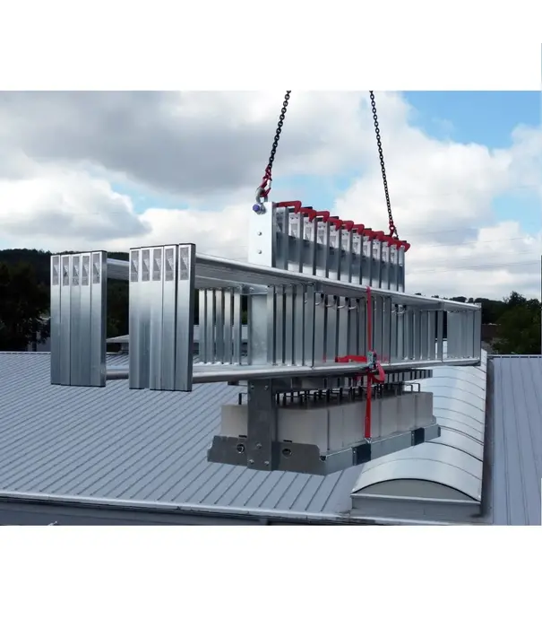 Roof Safety Systems RSS Flachdach Kompakt 40 Meter + Transportgestell