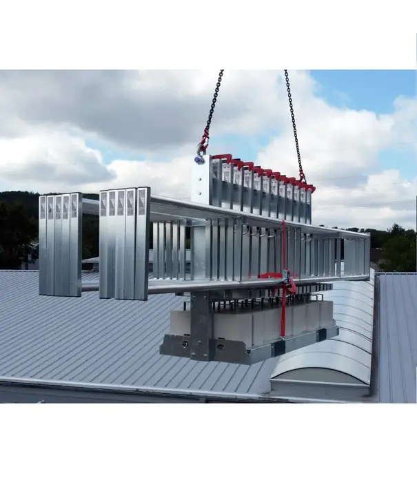 Roof Safety Systems RSS toit plat Compact 40 mètres + rack de transport