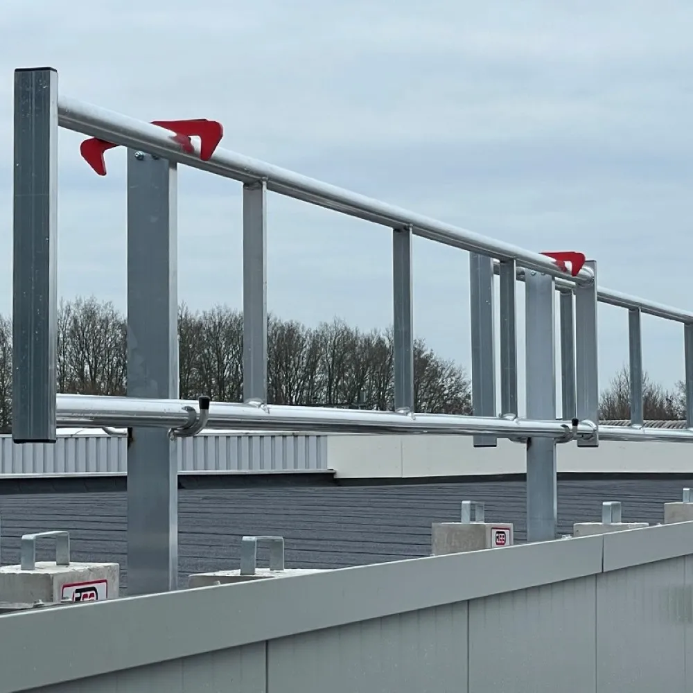 Roof Safety Systems RSS Fallschutz Flachdach Kompakt 40 Meter