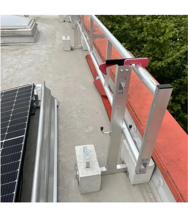 Roof Safety Systems RSS Fallschutz Flachdach Kompakt 36 Meter