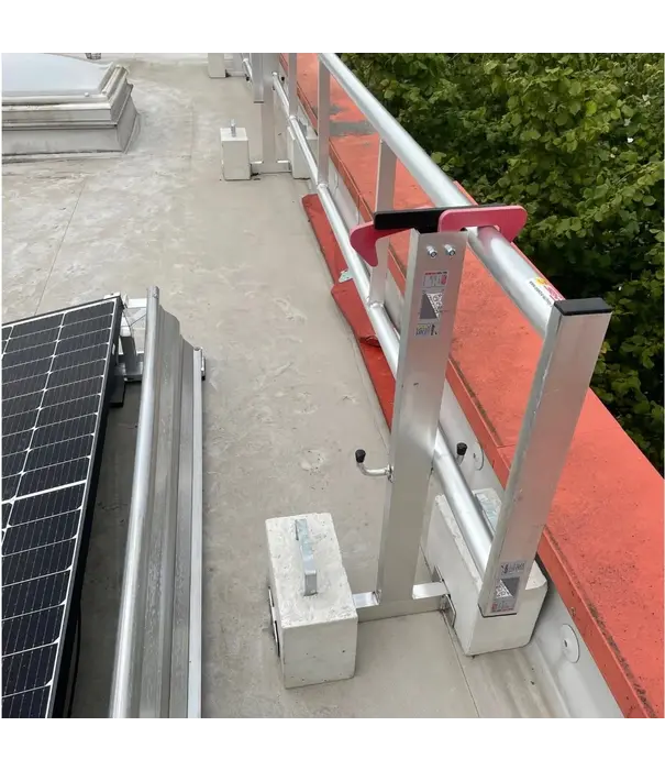 Roof Safety Systems RSS Fallschutz Flachdach Kompakt 16 Meter