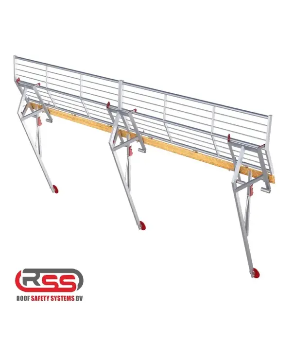 Roof Safety Systems RSS Fallschutz Steildach 9 Meter