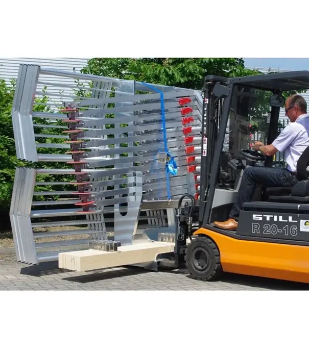 Roof Safety Systems RSS valbeveiliging hellend dak 30 meter + transportframe