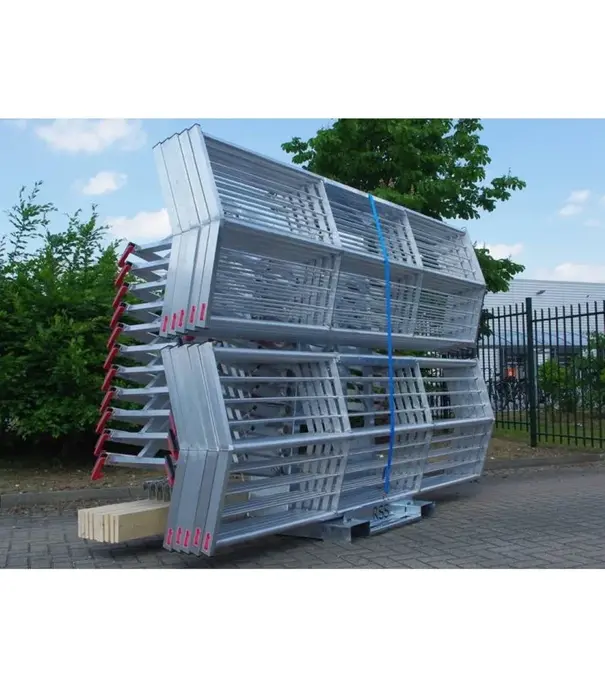 Roof Safety Systems RSS valbeveiliging hellend dak 30 meter + transportframe