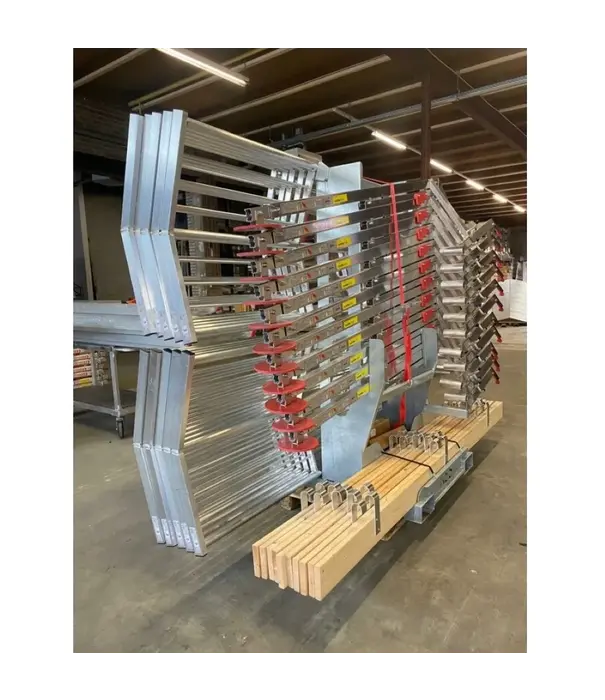 Roof Safety Systems RSS valbeveiliging hellend dak 30 meter + transportframe