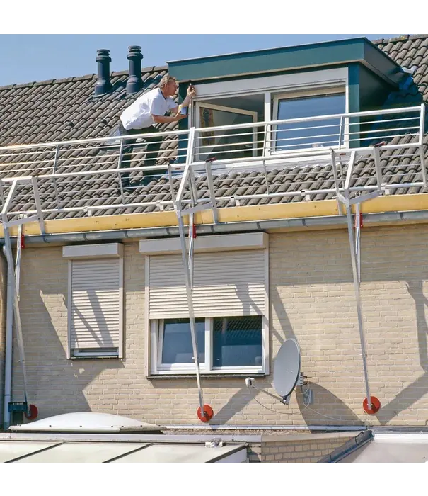 Roof Safety Systems RSS valbeveiliging hellend dak 30 meter