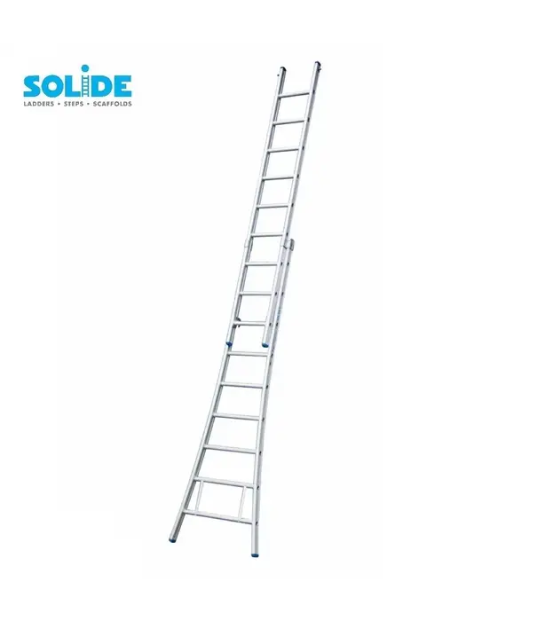 Solide Échelle transformable 2 plans Solide 2x9 échelons