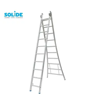 Échelle transformable 2 plans Solide 2x10 échelons