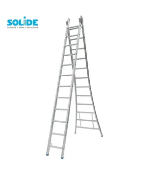 Échelle transformable 2 plans Solide 2x12 échelons