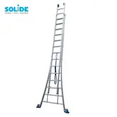 Solide omvormbare ladder 2x14 sporten