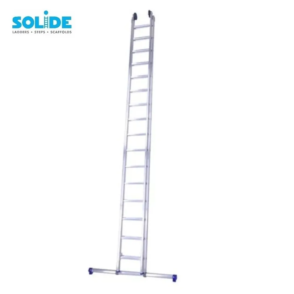 Solide Solide 2-delige ladder 2x16 sporten recht met stabilisatiebalk