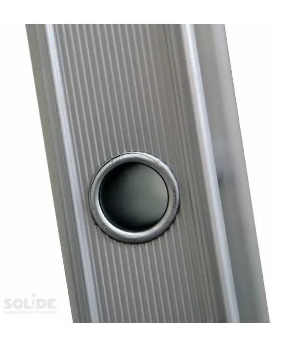 Solide Solide Schiebeleiter 2-Teilig 2x18 Sprossen mit Traverse