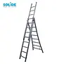 Solide omvormbare ladder 3x8 sporten