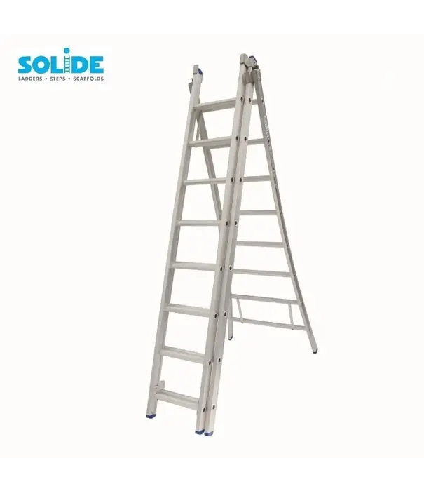 Solide Échelle transformable Solide 3x8 échelons