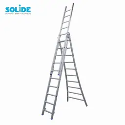 Solide Échelle transformable Solide 3x10 échelons