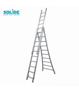 Solide omvormbare ladder 3x10 sporten