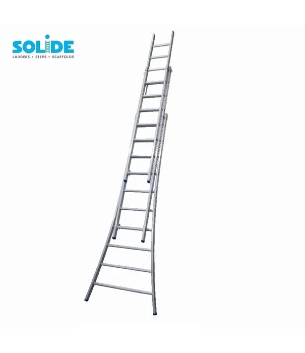 Solide Échelle transformable 3 plans Solide 3x10 échelons