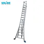 Solide omvormbare ladder 3x14 sporten